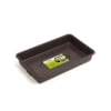 Seed Tray With Holes - 38cm / Black