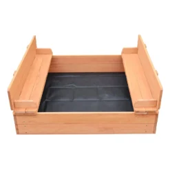 None Sand Pit With Seating And Cover -Garantia Sales Store 12841983 1054833225745809