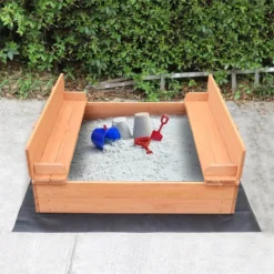 None Sand Pit With Seating And Cover -Garantia Sales Store 12841983 9424833226090926