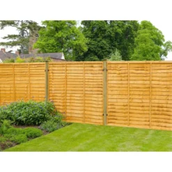 Forest Lap Fence Panel - 6x4ft
