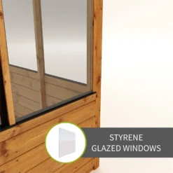 Country Living Southwell 8 X 4ft Premium Lean To Greenhouse Painted + Installation - Thorpe Towers -Garantia Sales Store 12876015 9204843879498107