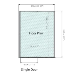 Country Living Southwell 8 X 4ft Premium Lean Too Greenhouse Painted + Installation - Aurora Green 13 Country Living Southwell 8 X 4ft Premium Lean Too Greenhouse Painted + Installation - Aurora Green -Garantia Sales Store 12876030 9025004010914840