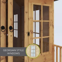 Country Living Tuxford 10 X 8ft Premium Traditional Summerhouse Painted + Installation - Thorpe Towers -Garantia Sales Store 12877398 1835040028420230