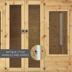 Country Living Tuxford 10 X 8ft Premium Traditional Summerhouse Painted + Installation - Thorpe Towers -Garantia Sales Store 12877398 9075040028519932