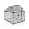 Palram Canopia Hybrid 6 X 8ft Greenhouse - Silver