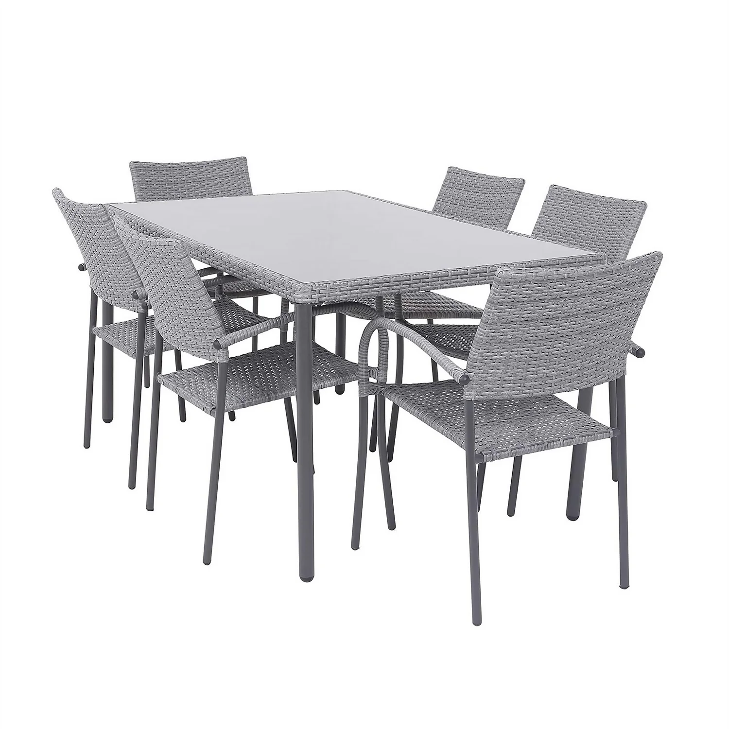 Bambrick 6 Seater Garden Dining Set 2 Bambrick 6 Seater Garden Dining Set - Image 2