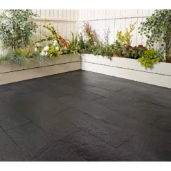 Stylish Stone Sawn Limestone 600 X 200mm - Charcoal (Full Pack) -Garantia Sales Store 12883885 1644849854797751