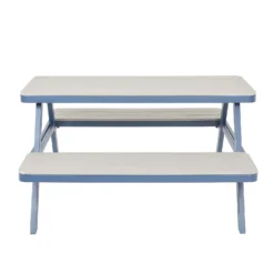 Picnic Bench - Navy & Grey -Garantia Sales Store 12885211 2094853415314217