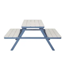 Picnic Bench - Navy & Grey -Garantia Sales Store 12885211 5124853415361470