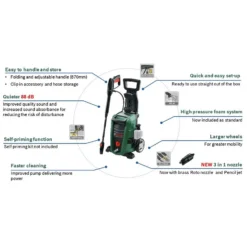 Bosch UniversalAquatak 135 High-Pressure Washer -Garantia Sales Store 12885390 1304960722621600