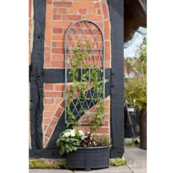 Faux Willow Arched Trellis - 1.8 X 0.6m -Garantia Sales Store 12885558 2304856719751508