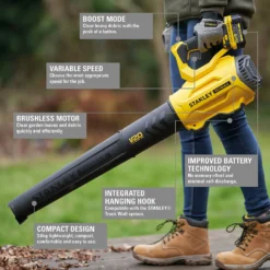 STANLEY FATMAX V20 18V Cordless Brushless Blower (Sfmcbl7M1-Gb) -Garantia Sales Store 12885849 7835052745693389