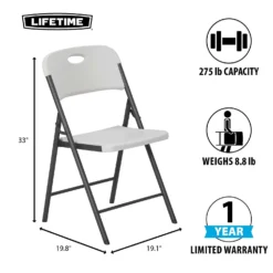 Lifetime Blow Moulded Folding Chair -Garantia Sales Store 12886299 4034913634147015