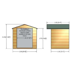 Shire Avance Summerhouse - 7x5ft -Garantia Sales Store 12886996 1364843286395146