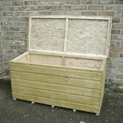 Shire Tongue & Groove Wooden Storage Box - 4x2ft -Garantia Sales Store 12887189 8334851576604755