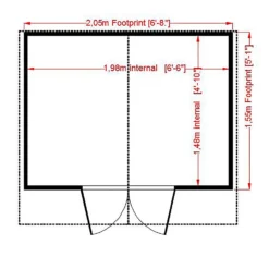 Shire Avance Summerhouse (incl. Installation) - 7x5ft 19 Shire Avance Summerhouse (incl. Installation) - 7x5ft -Garantia Sales Store 12887380 1964849863478866