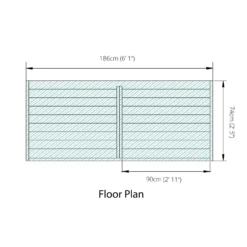 Mercia (Installation Included) Double Log Store -Garantia Sales Store 12888117 5405028837827025