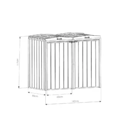 Mercia Double Bin Store -Garantia Sales Store 12888123 2164944420199338