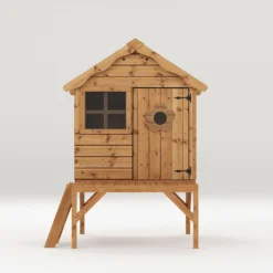 Mercia 4 X 7ft Snug Wooden Playhouse With Tower -Garantia Sales Store 12888281 4805027835793860