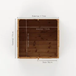 Mercia 4 X 4ft Snug Wooden Playhouse - Installation Included -Garantia Sales Store 12888284 1135027553349167