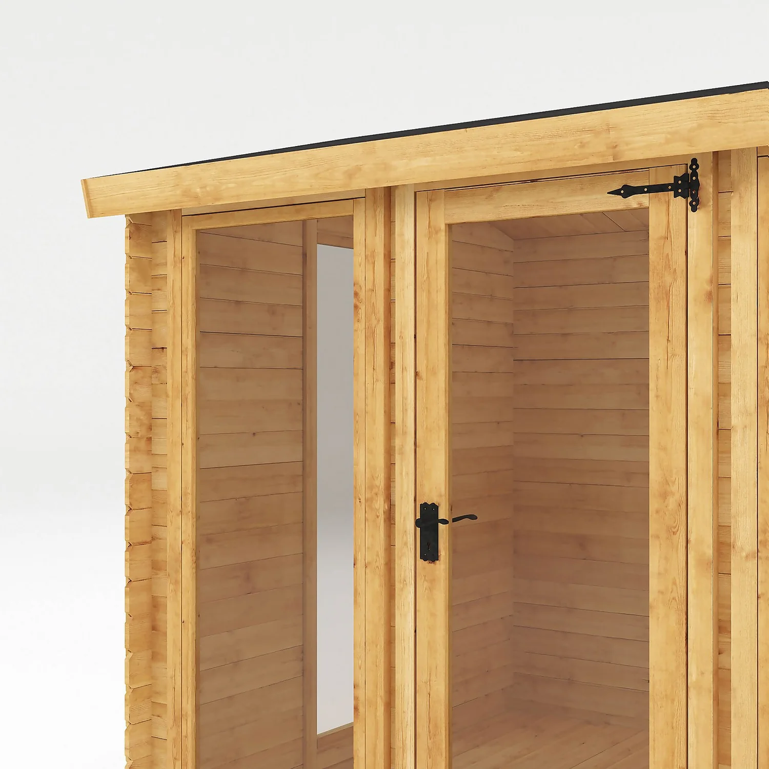 Mercia 3 X 2.5m 19mm Log Cabin (Installed) 3 Mercia 3 X 2.5m 19mm Log Cabin (Installed) - Image 3