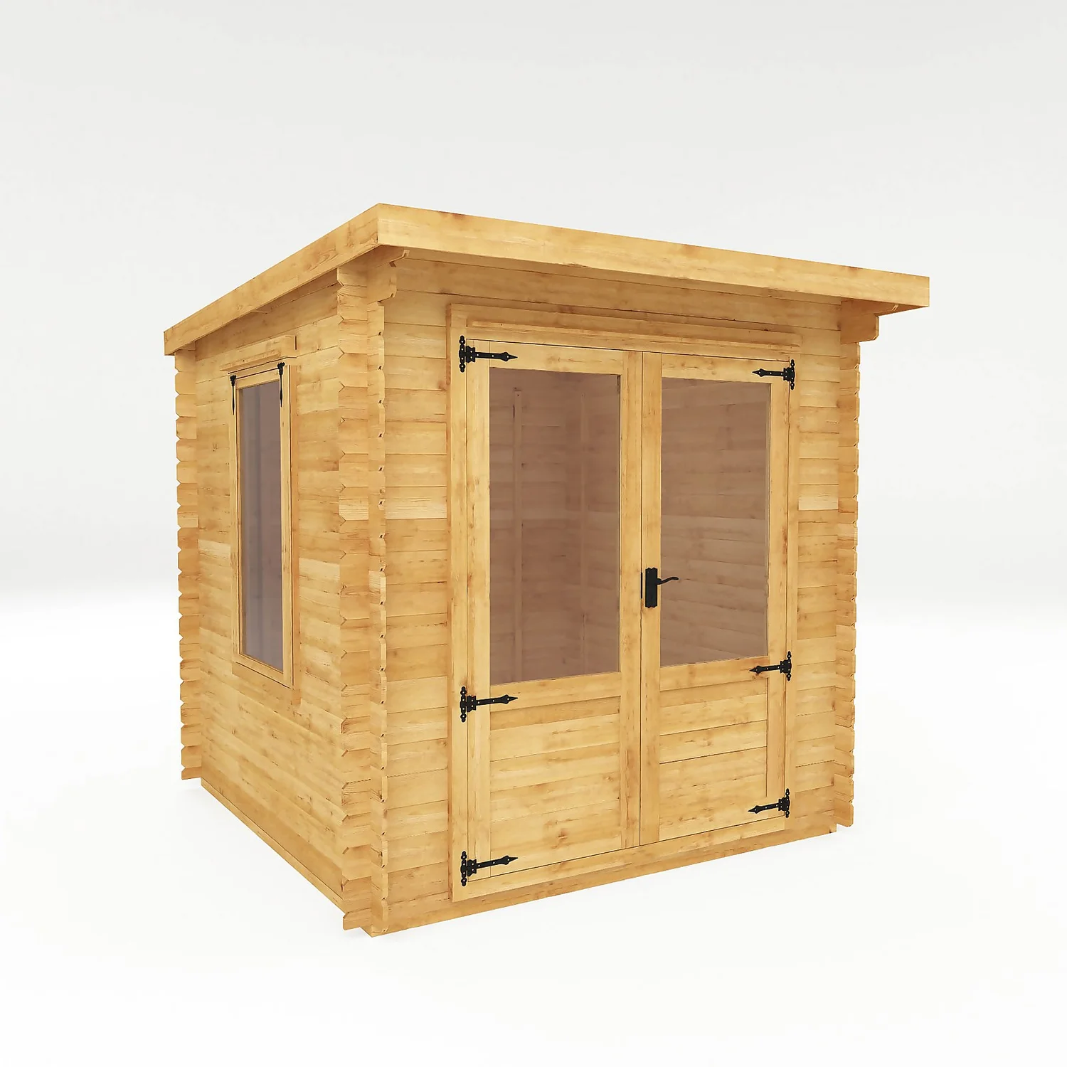 Mercia 2.4 X 2.4m 19mm Log Cabin 1 Mercia 2.4 X 2.4m 19mm Log Cabin