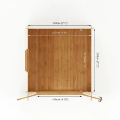 Mercia 2.4 X 2.4m 19mm Log Cabin 19 Mercia 2.4 X 2.4m 19mm Log Cabin -Garantia Sales Store 12888471 5935023718524608