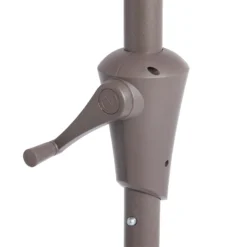 None 2.7m Crank & Tilt Parasol Natural - Dia. 38mm -Garantia Sales Store 12888565 5874843674545775