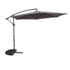 3m Overhanging Parasol - Dark Grey