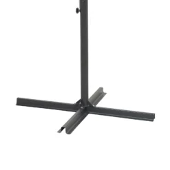 3m Overhanging Parasol - Dark Grey -Garantia Sales Store 12888567 9854966185508317