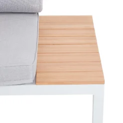 Spirit Metal Garden Corner Sofa Set - Grey -Garantia Sales Store 12889918 2024846181086020