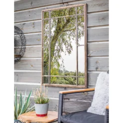 Milano Outdoor Garden Mirror - 100cm -Garantia Sales Store 12891529 7424875437353980