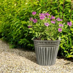 Vintage Metal Ribbed Cone - 37cm 3 Vintage Metal Ribbed Cone - 37cm -Garantia Sales Store 12939990 1844975166406372