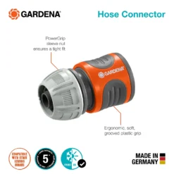 GARDENA Hose Connector 13 Mm (1/2") 15 Mm (5/8") -Garantia Sales Store 13043386 1094907553956595