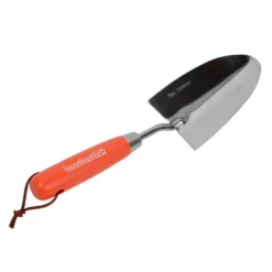 House Beautiful Stainless Steel Hand Trowel With A Zesty Orange Painted Hardwood Handle -Garantia Sales Store 13188706 7764928022801759