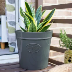 Country Living Heritage Denim Cone Pot - 21cm -Garantia Sales Store 13188761 9534933183194255