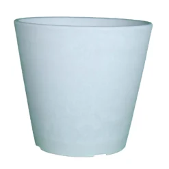 White Marble Pot - 30cm