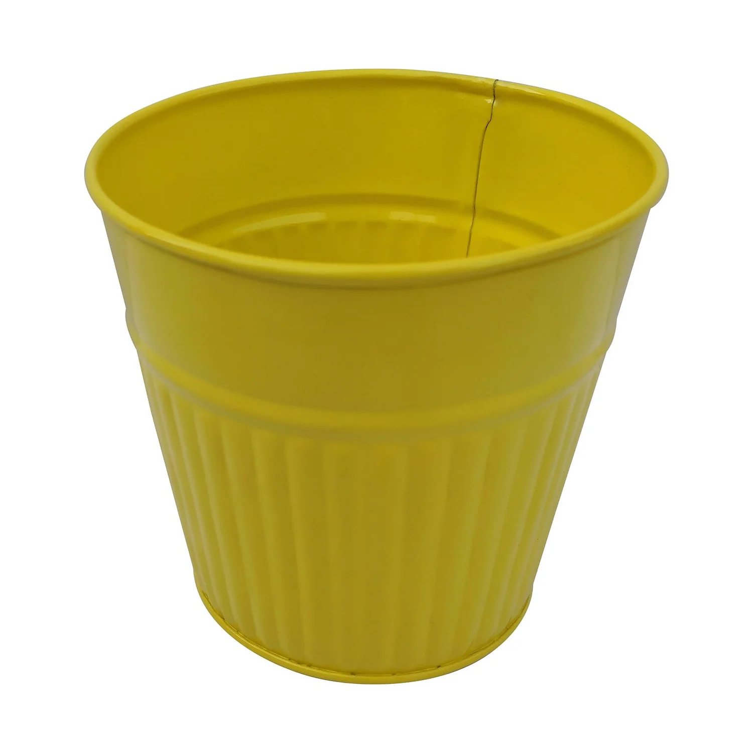 Ribbed Planter (3 Colour Mix) - 10cm 7 Ribbed Planter (3 Colour Mix) - 10cm - Image 7