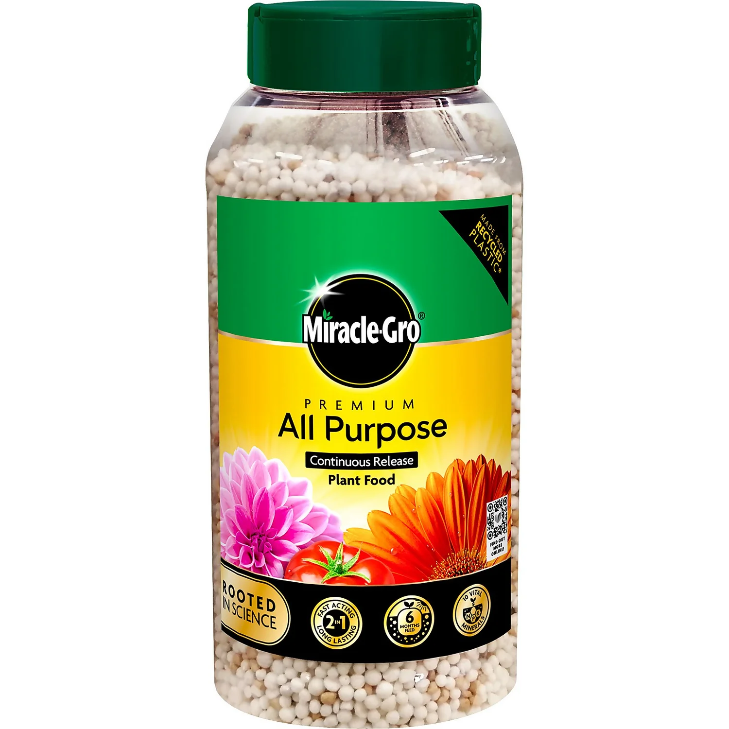 Miracle-Gro Premium All Purpose Continuous Release Plant Food 900G 1 Miracle-Gro Premium All Purpose Continuous Release Plant Food 900G
