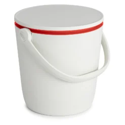 Keter GoBar Outdoor Ice Cooler Table Garden Furniture - Red / White -Garantia Sales Store 13412934 2144910901616836