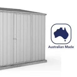Absco 7.5 X 5ft Space Saver Metal Pent Shed - Zinc -Garantia Sales Store 13440831 1574929185869425