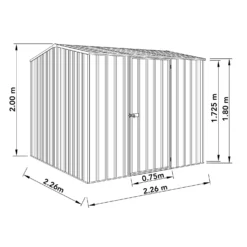 Absco 7.5 X 7.5ft Premier Apex - Dark Grey -Garantia Sales Store 13440852 1604929164213262