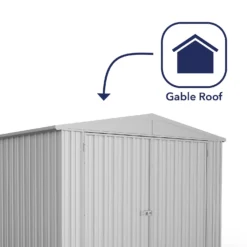 Absco 10 X 20ft Utility Workshop Apex Metal Shed - Zinc 11 Absco 10 X 20ft Utility Workshop Apex Metal Shed - Zinc -Garantia Sales Store 13440861 1184929163712481