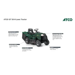 Atco 432cc GT 30H Petrol Lawn Tractor - 84cm 11 Atco 432cc GT 30H Petrol Lawn Tractor - 84cm -Garantia Sales Store 13486584 4334929342317106