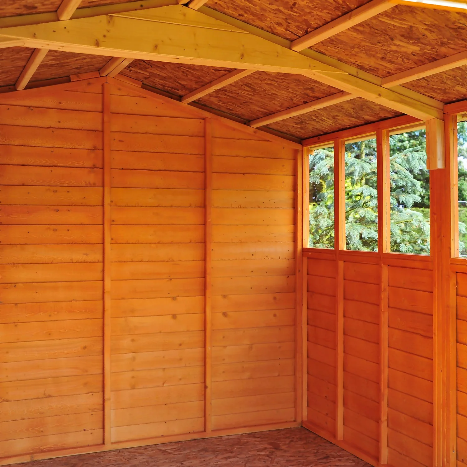 Shire 10 X 10ft Double Door Overlap Garden Shed 6 Shire 10 X 10ft Double Door Overlap Garden Shed - Image 6