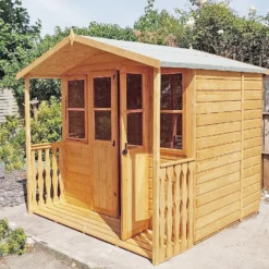 Shire 7 X 7ft Houghton Summerhouse - Including Installation -Garantia Sales Store 13505292 7264931991925680