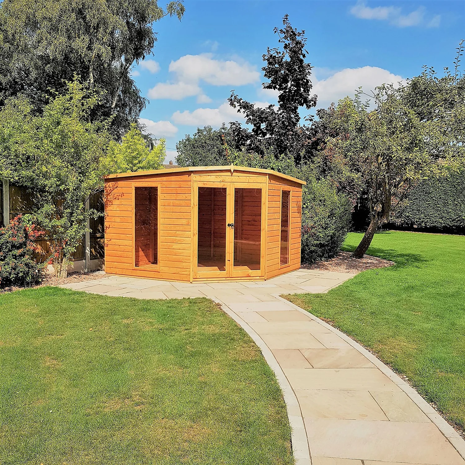 Shire 10 X 10ft Barclay Summerhouse 6 Shire 10 X 10ft Barclay Summerhouse - Image 6