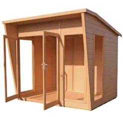 Shire 8 X 8ft Highclere Double Door Summerhouse