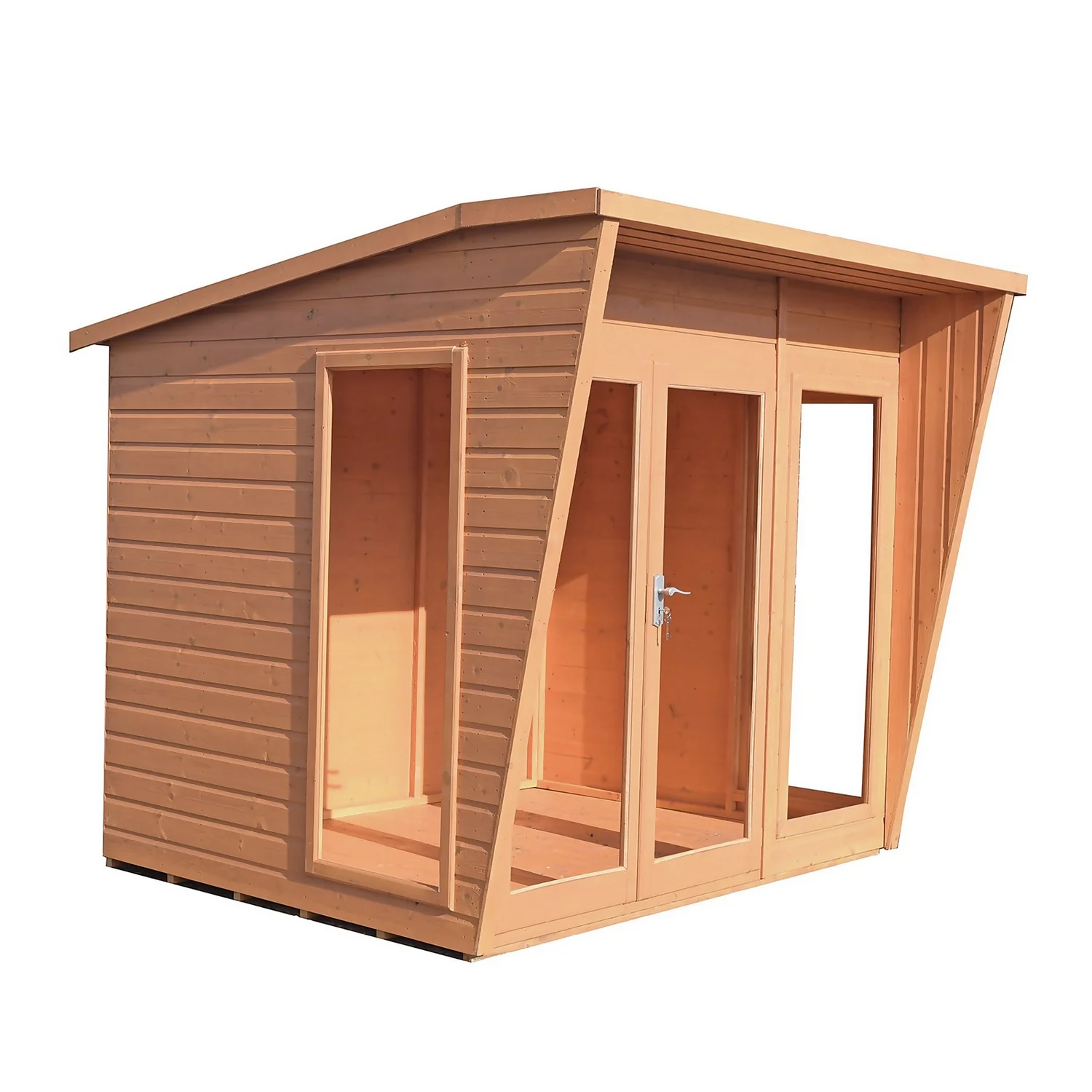 Shire 8 X 8ft Highclere Double Door Summerhouse 7 Shire 8 X 8ft Highclere Double Door Summerhouse - Image 7