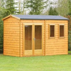 Shire 12 X 7ft Double Door Garden Office - Including Installation 10 Shire 12 X 7ft Double Door Garden Office - Including Installation -Garantia Sales Store 13505326 8854931200210977
